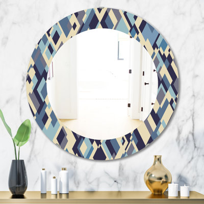 Miroir d'appoint triangulaire Colourfields 32