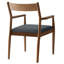 Ensemble de 2 chaises de salle à manger en tissu Solara-105770582-105770584