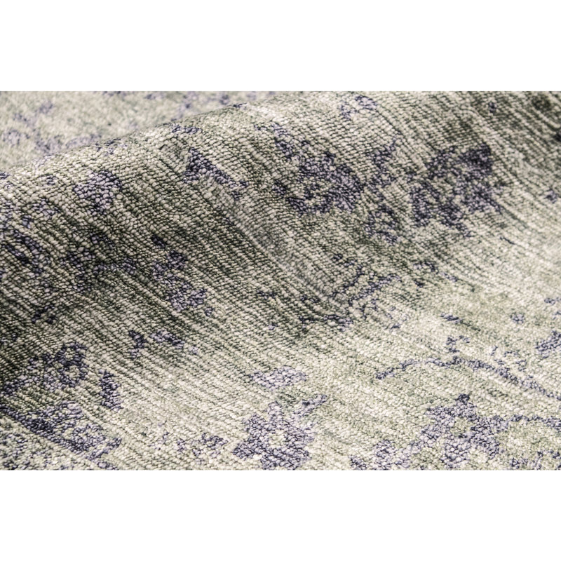 Hand Woven Cotton Oriental Area Rug, Rectangle 8' x 10'2"