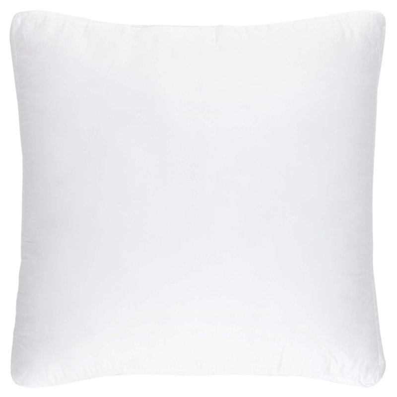 Coussin blanc Core Core, Carré 24 po