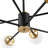 Millender 8-Light Dimmable Sputnik Modern Linear Chandelier-74062947