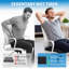 Coussin de siège gonflable noir Air Cell, coussin de chaise ergonomique respirant