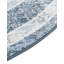 Tapis bleu marine / bleu en polyester tissé à la machine Massie-50669115