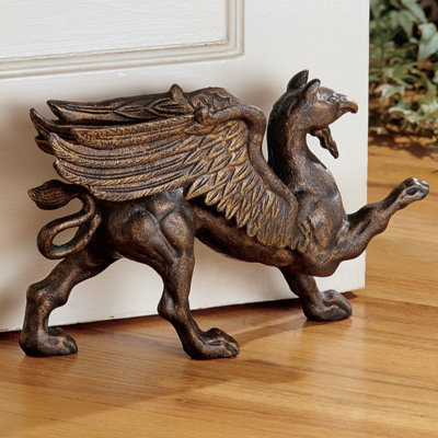 The Growling Griffin Foundry Iron Doorstop