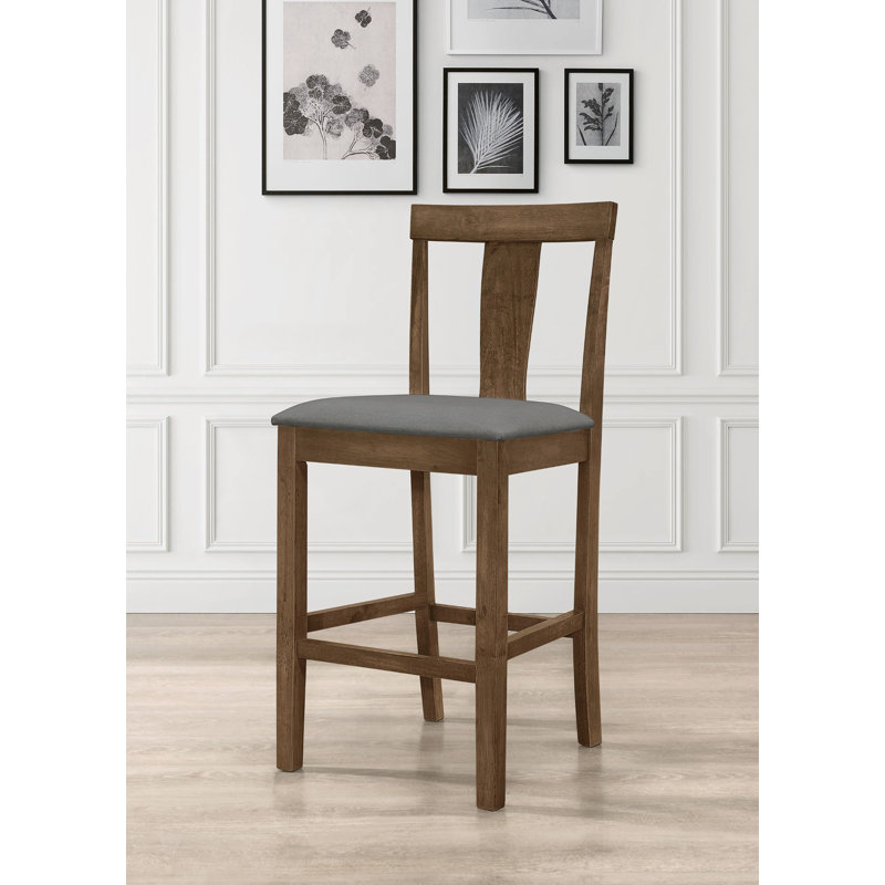 Ensemble de 4 chaises d'appoint Ance, Brun