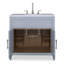 Ensemble de meuble-lavabo simple 36 po Shagreen