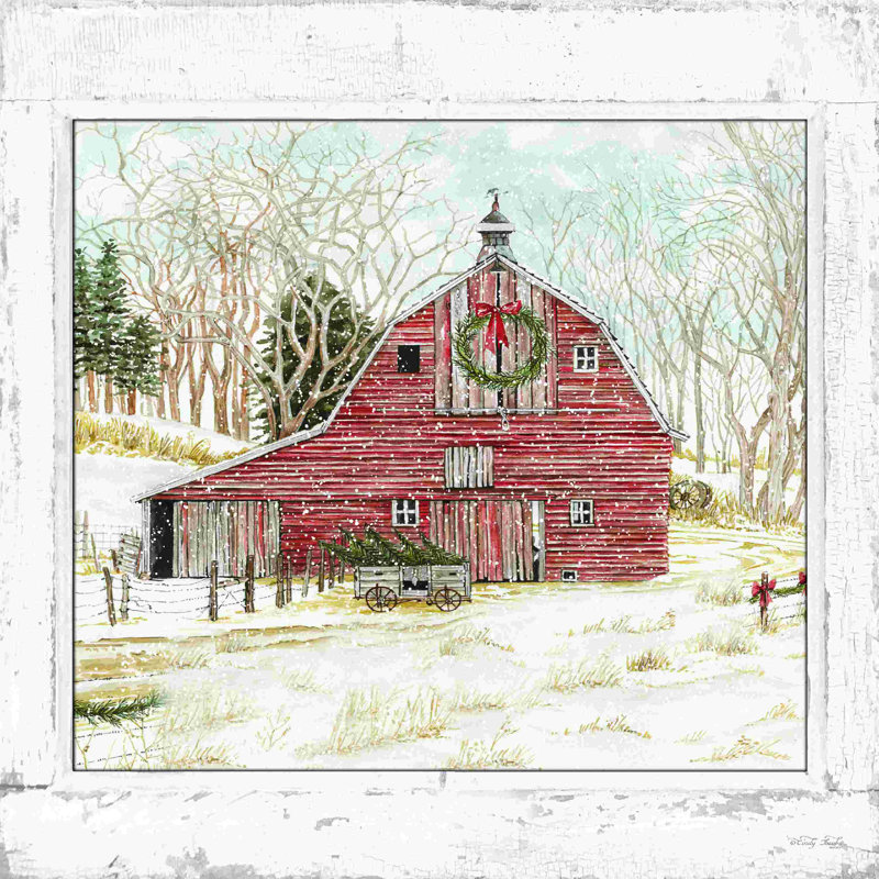 Hiver fenêtre II 2886727, H 12 po x l 12 po, Non, Toile tendue