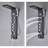 43.7'' Shower Panel with Fixed Shower Head-88969132