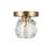 Cheateau 1-Light Flush Mount - Brushed Gold-850782005
