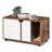 Cat Litter Box Enclosure with Double Doors