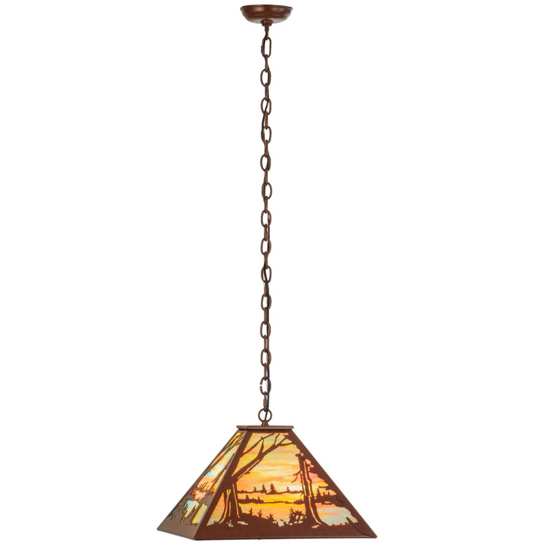 Rustic Lodge 3 - Light Chandelier