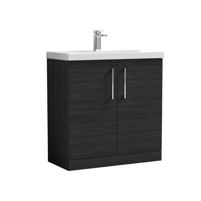 Arno 810mm Single Bathroom Vanity with Integrated Vitreous China Basin