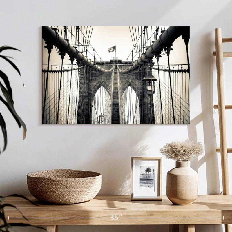 Lilie Brooklyn Bridge Arches, H 16 po x l 24 po