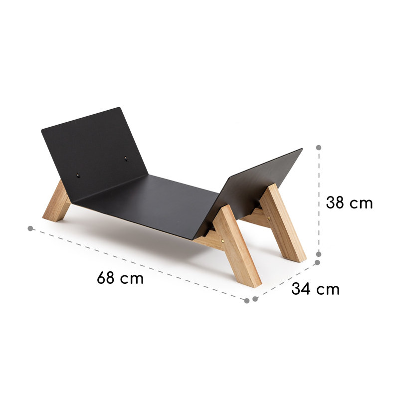 34cm W Log Rack