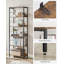 Aftyn 60cm W Steel Etagere Bookcase-602105808