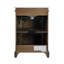 Meuble-lavabo en bois et marbre l 24 po Garza, brun noyer-1448225506