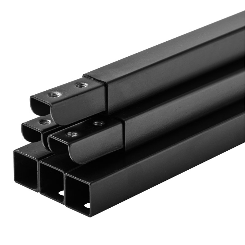 Support à bois de chauffage de 4 pi avec couvercle imperméable, rangement pour cordon de 1/4 po, fer à repasser robuste, pour cour arrière et support de porche extérieur, 600d, base large renforcée