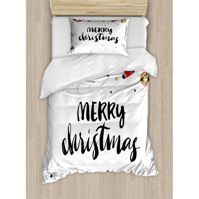 Modern Farmhouse Polyester Duvet Cover