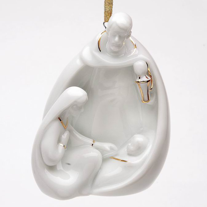 Figurine suspendue Sainte Famille