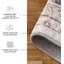 Modern Bohemian Patchwork Area Rug Multi Color Geometric Star Pattern Traditional Distressed Floor Carpet for Living Room and Neutral Bedroom-606153420