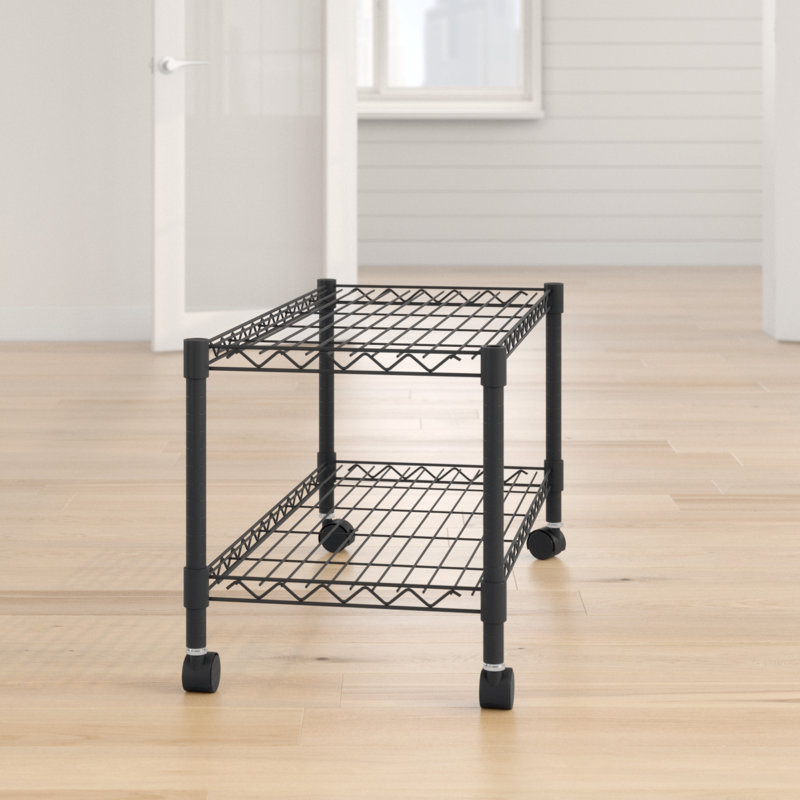 19.69'' H x 35.71'' W Utility Cart with Wheels