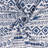 White Blue Boho Cotton Linen Table Clothes with Tassels for Rectangle Tables