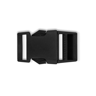 Dritz 1" Parachute Buckles, 12 Count, Black