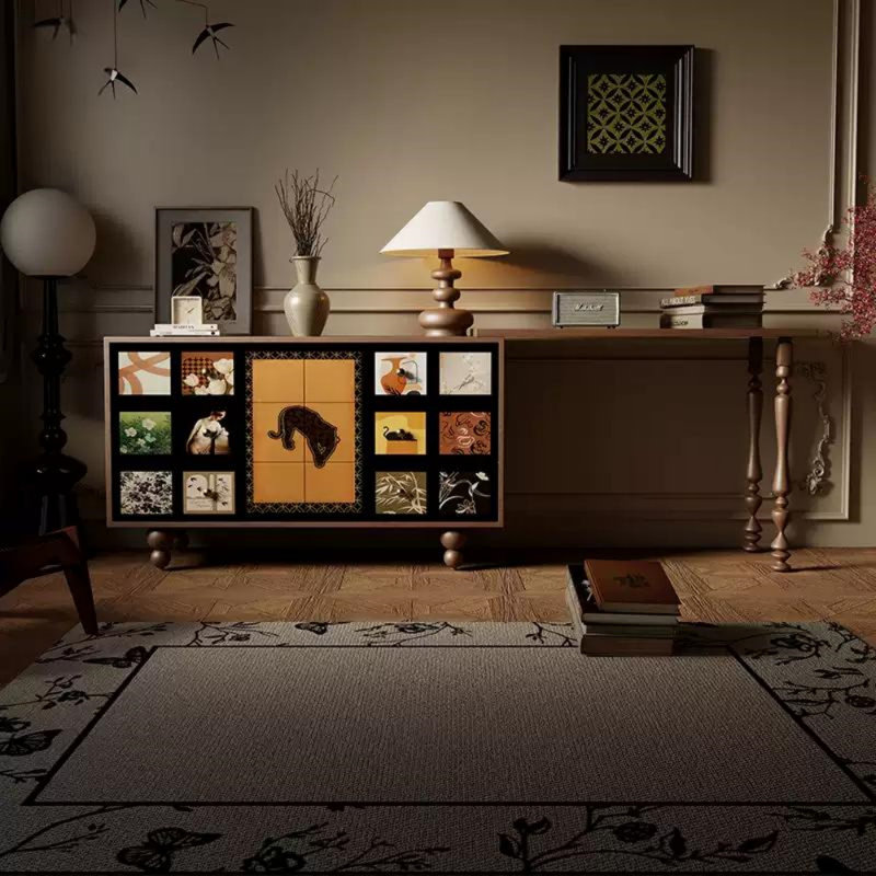Commode de rangement Home, Noyer