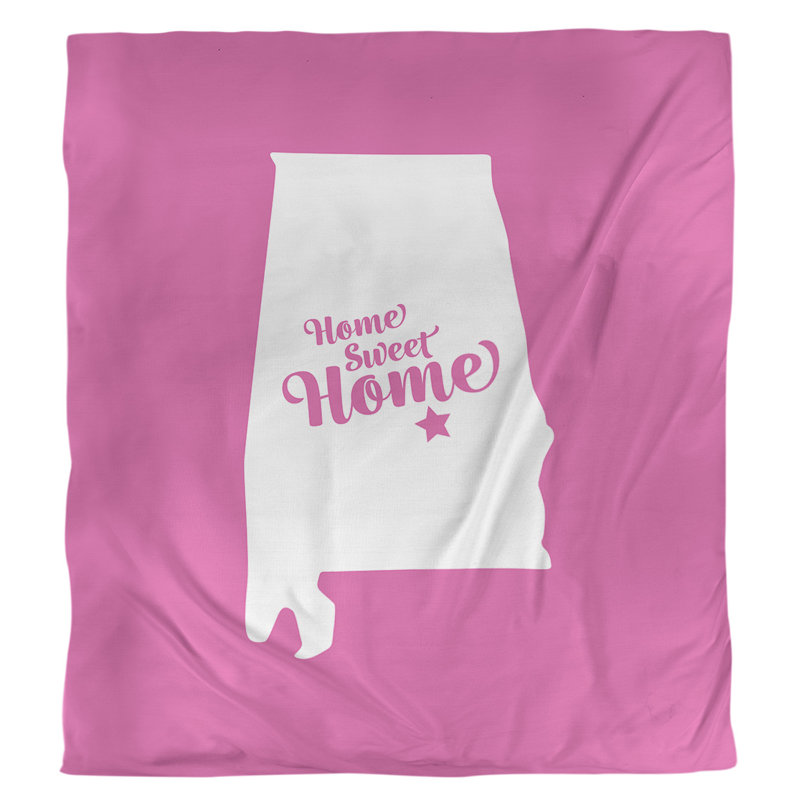Housse de couette à la maison Montgomery, Rose, Housse de couette simple TG