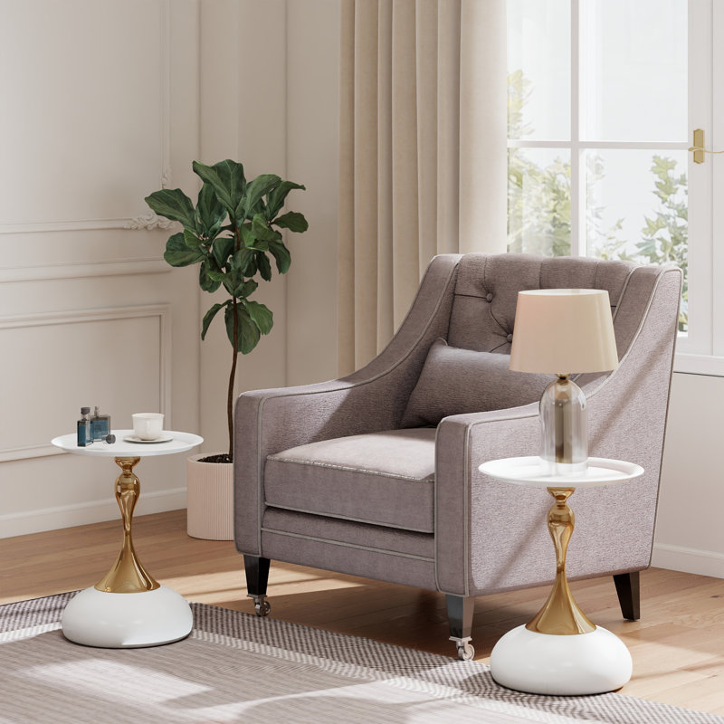 End Table, White