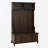 Hall Tree 39.75'' Wide with Bench