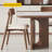 Casual simple rectangular dining table set-106916919