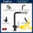 Black Kitchen Faucet, Pull Down Kitchen tap, Stainless Steel Kitchen Sink Faucet with Pull Out Sprayer Single Handle,Matte Black-105833526