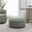 Savinien Upholstered Round Storage Ottoman-924381055