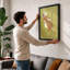 Woman in Repose Modern - Framed Print-1520485145-1520485147
