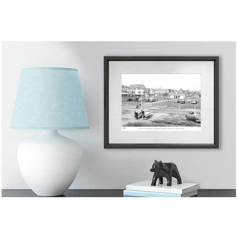 Canvey Island, Chapman Sands Sailing Club C1960 by Francis Frith - Single Picture Frame Print, 60cm H x 80cm W x 2.3cm D