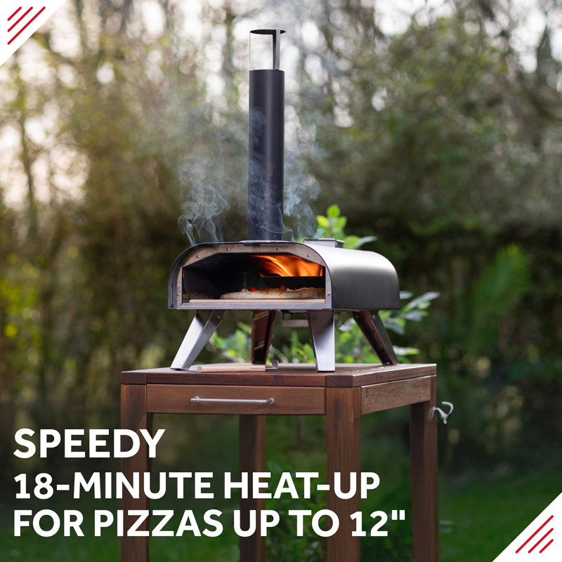 George Foreman Countertop Pizza Oven, Black