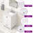 24 Inch Single Sink Freestanding Bath Vanity With Engineered Marble Top-1771990317-1771990323