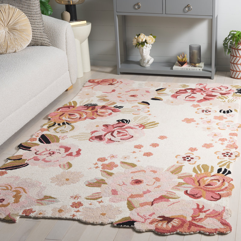 Tapis en laine Adabelle, Rectangle 3 po x 5 po
