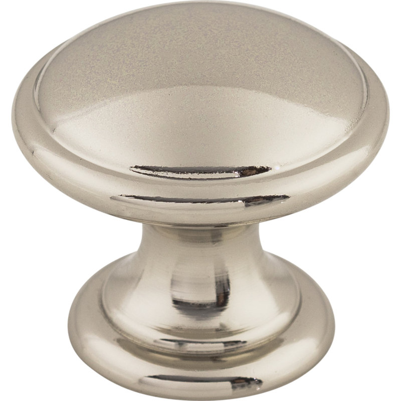 Dakota 1 1/4" Diameter Round Knob, Polished Nickel