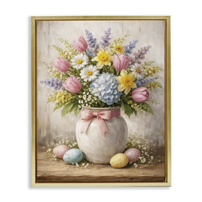 " Easter Bouquet in Spring Hues " Graphic Art Print