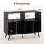 MDF Rectangle Accent Cabinet-1860333897