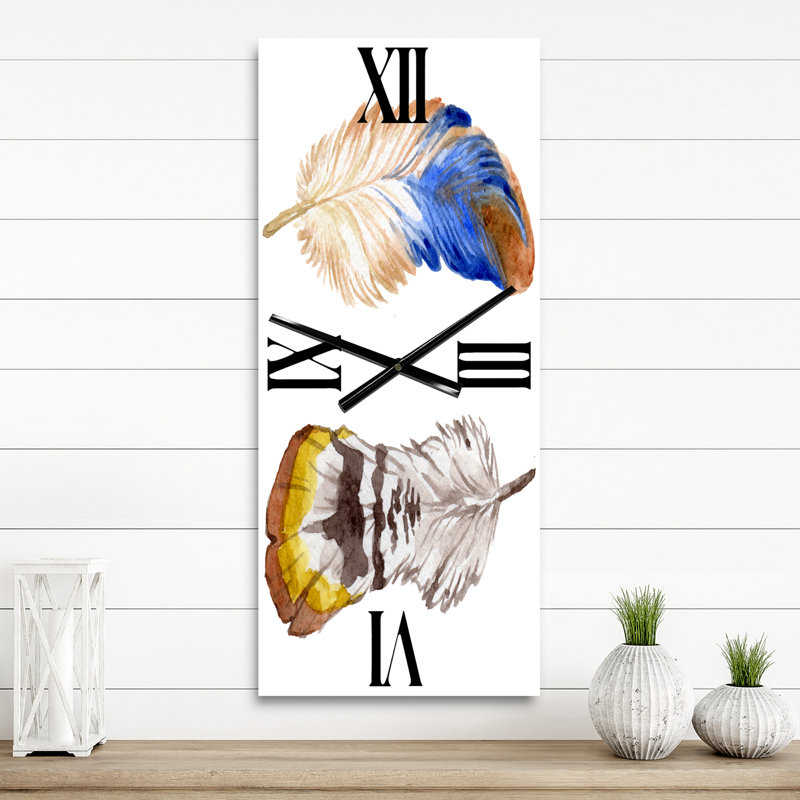 Horloge murale bohème et éclectique, Grand