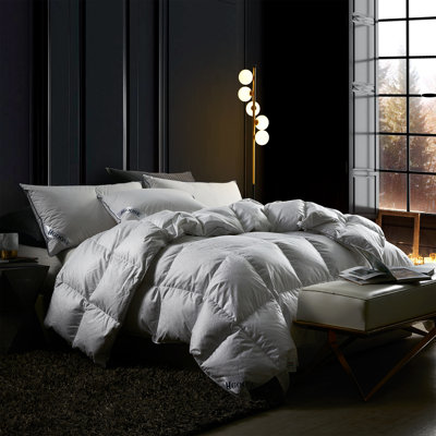 Cotton Baffle Box Stitch Comforter