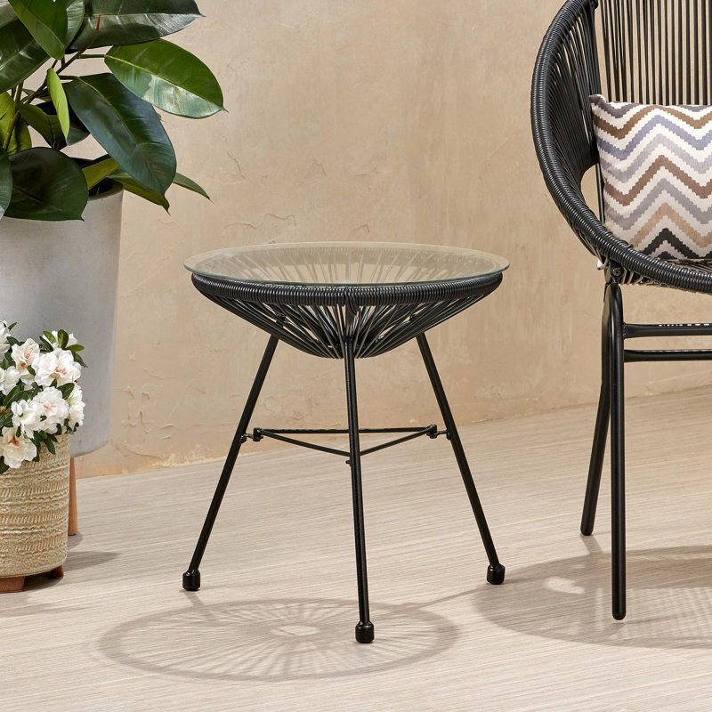 Table d'appoint NUSA, Noir