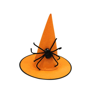 Halloween Witch Hat Makeup Costume Props Non-woven Spider Witch Hat Children Adult Party Hat