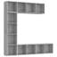 Bazar 180cm H x 180cm W Book Cabinet Bookcase-1942052092