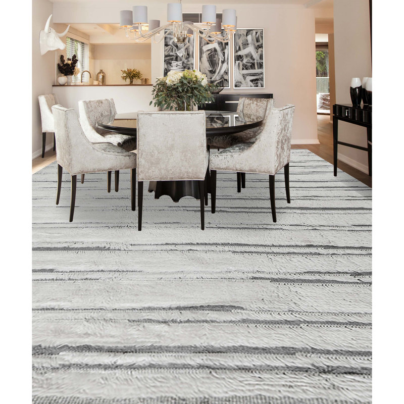 Wool Moroccan Area Rug, Rectangle 8' x 10'