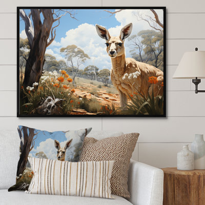 " Kangaroo Bound Pastoral II "