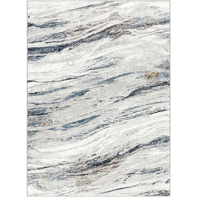 Quanna Geometric Indoor Rug, Rectangle 4'3" x 6'1"